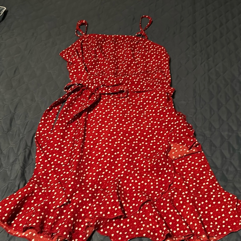 Heart covered dress